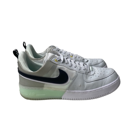 Nike Air Force 1 Low React Mint Green White DM0573-001 Men's Size 12 Shoes - Picture 2 of 11